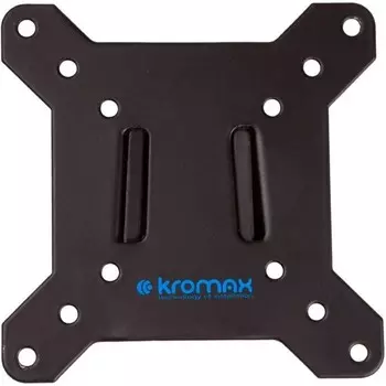 Кронштейн Kromax VEGA-3, для ТВ, фиксированный, 15-32", до 20 кг, 9 мм от стены, чёрный