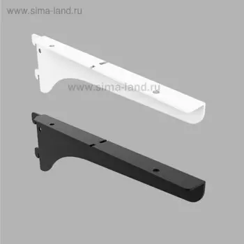 Кронштейн L=270 мм правый, чёрный муар