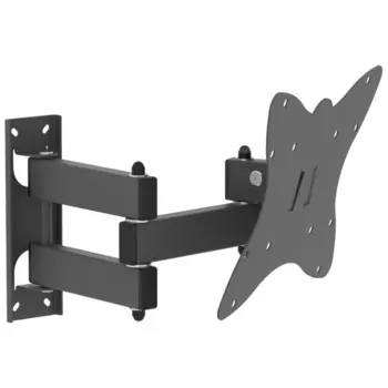 Кронштейн LE'STER LST-201.05, для ТВ,наклонно-поворотный,10-55",117-383 мм от стены,черный