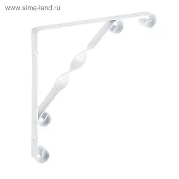 Кронштейн ТУНДРА, LIGHT, 200200, металл, белый