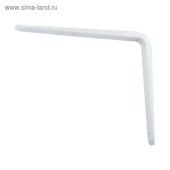 Кронштейн стальной "СИБРТЕХ", 200х250 мм, белый