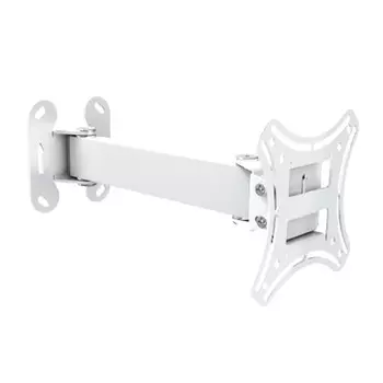 Кронштейн Trone LPS 41-10, для ТВ, наклонно-пов, 17"-23", до 25 кг, 280 мм, белый