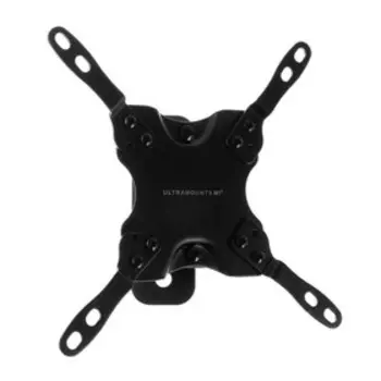 Кронштейн Ultramounts UM862, для ТВ, наклонно-поворотный, 13-43", 74 мм от стены, черный