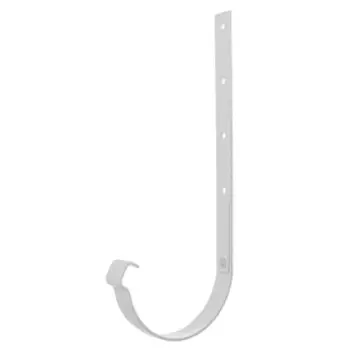 Кронштейн желоба для водосточной системы DCKE LUX, металлический, 300 мм, цвет пломбир