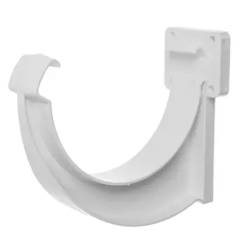 Кронштейн желоба для водосточной системы DCKE LUX, цвет пломбир