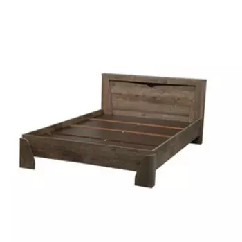 Кровать с настилом «Лючия» 33.08-01, 1400 2000 мм, цвет кейптаун / венге