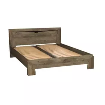 Кровать с ортопедическим основанием «Лючия» 33.09-02, 1600 2000 мм, цвет кейптаун / венге