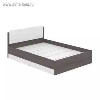 Кровать Аманда 1400х2000, Анкор темный/светлый