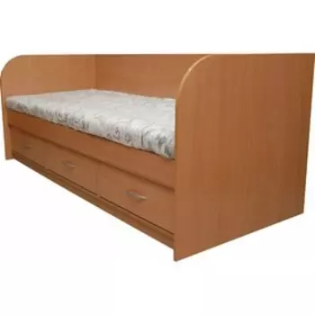 Кровать «Анюта 3», 800 × 2000 мм, цвет бук светлый