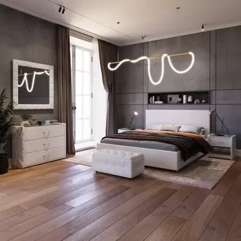 Кровать «Атриум New» без ПМ, 1800 × 2000 мм, ортопедическое основание, цвет белый