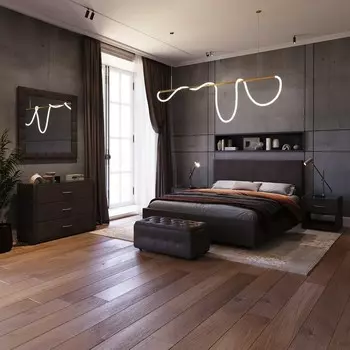 Кровать «Атриум New» без ПМ, 1800 × 2000 мм, ортопедическое основание, цвет шоколад