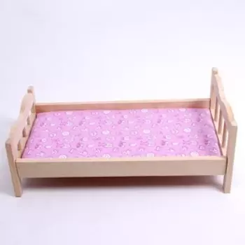 Кровать для кукол, большая классическая, 503020 см