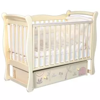 Кровать Camellia, коллекция «Сафари», цвет слоновая кость