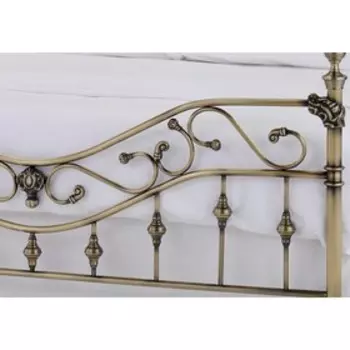 Кровать CHARLOTTE 160х200 см, Античная медь