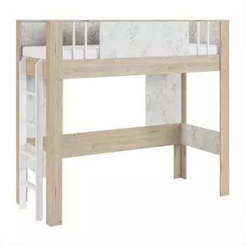 Кровать-чердак «Алиса №3», 8002000 мм, цвет гикори джексон / спринт