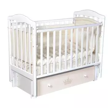 Кровать Daniella, коллекция «Версаль», цвет белый