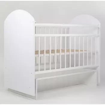 Кровать детская Беллучи / Bellucci Маятник, белый