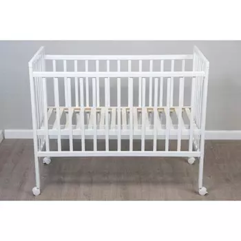 Кровать детская Molli, на колесиках, белый