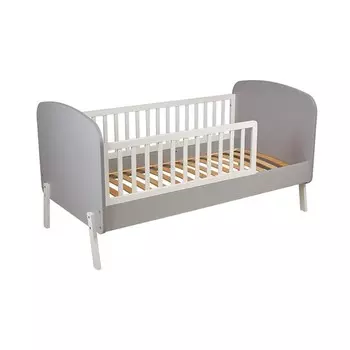 Кровать детская Polini kids Mirum 2000, серый-белая