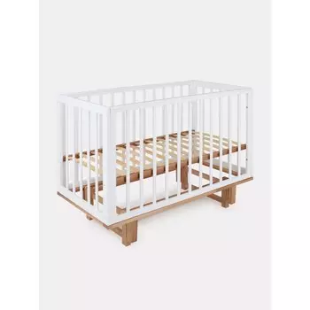 Кровать детская Rant Indy, маятник, 120х60 см, цвет Cloud White