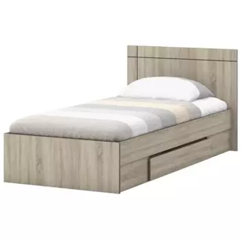 Кровать «Диско» с ящиком, 900 2000 мм, цвет дуб сонома