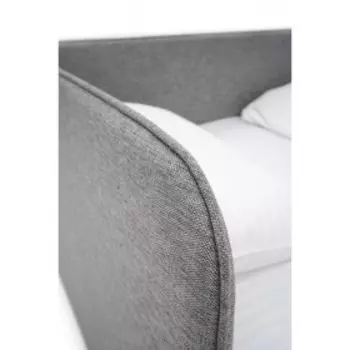 Кровать-диван Rafael 160х70 см, серая рогожка