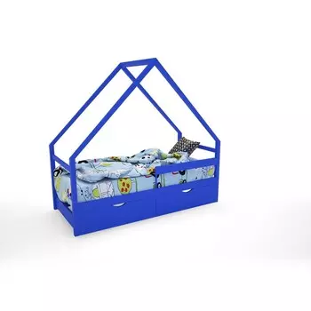 Кровать-домик Skandi, детская, цвет синий