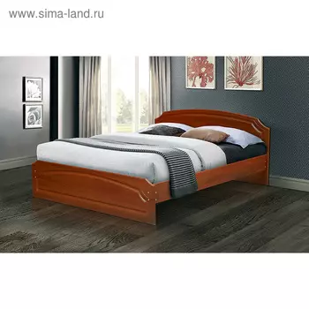 Кровать двойная «Венеция 3» 1200х2000, Итальянский орех