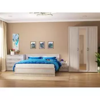 Кровать двуспальная с/м 1600*2000 Бьянка 502, с орпедом. основанием