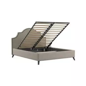 Кровать Фаина, 1600х2000, ортопедическое осн+ПМ, Латте