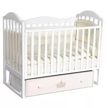 Кровать Gabriella, коллекция «Версаль», цвет белый