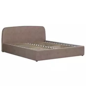 Кровать Илона, 1600х2000, ортопедическое осн+ПМ, Ролан/Песочный