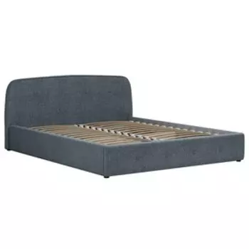 Кровать Илона, 1600х2000, ортопедическое осн+ПМ, Ролан/Серо-бирюзовый