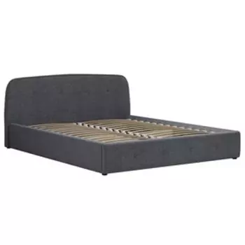 Кровать Илона, 1600х2000, ортопедическое осн+ПМ, Ролан/Серый