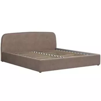 Кровать Илона, 1800х2000, ортопедическое осн+ПМ, Ролан/Песочный