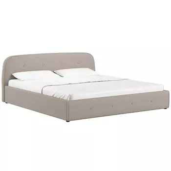 Кровать Илона, 1800х2000, ортопедическое осн+ПМ, Шерлок/Бежевый