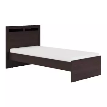 Кровать «Изабелла №1.1», 9002000 мм, без основания, цвет аруба венге / орех тёмный