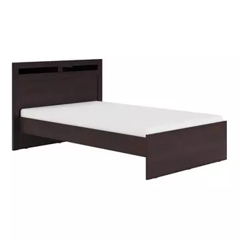 Кровать «Изабелла №1.2», 12002000 мм, без основания, цвет аруба венге / орех тёмный