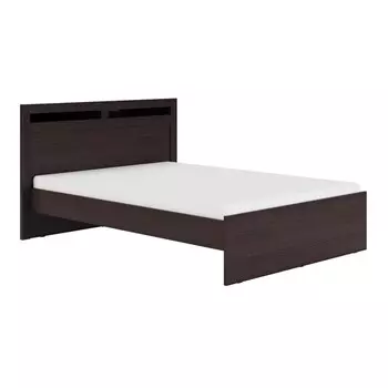 Кровать «Изабелла №1.3», 14002000 мм, без основания, цвет аруба венге / орех тёмный