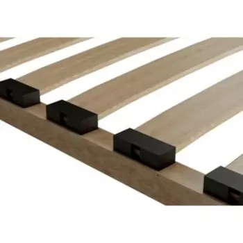 Кровать «Кальвет», 1900 900 мм, встроенное основание, левая, цвет шоколад / nice beige