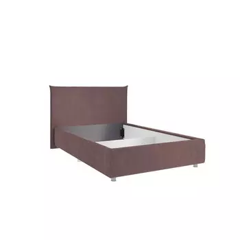 Кровать Квест с ортопедом 1200х2000 пудра (велюр)