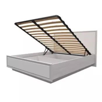 Кровать Люкс Paola 307 с подъемным механизмом, 1600 2000 мм, цвет ясень анкор светлый