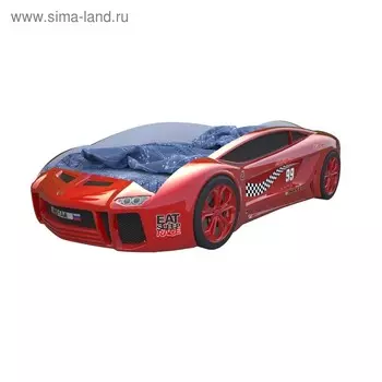 Кровать машина «Ламба Next красная»