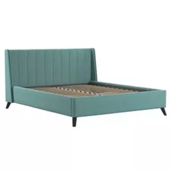 Кровать Мелисса, 1600х2000, ортопедическое осн+ПМ, Вивальди 10/Ментоловый