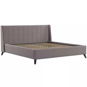 Кровать Мелисса, 1800х2000, ортопедическое осн+ПМ, Вивальди 5/Перламутрово-коричневый