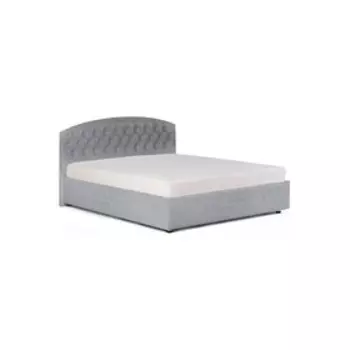 Кровать «Пальмира» с ПМ, 180200 см, премиум рогожка, цвет дымчатый кварц