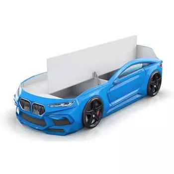 Кровать Romeo, мультибренд, цвет голубой, ящик