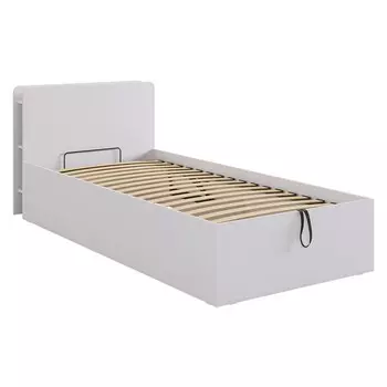 Кровать с подъемным механизмом "Юниор" 900х2000 белое дерево