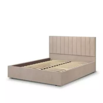 Кровать с подъёмным механизмом «Рица 1», 16002000 мм, велюр, цвет веллюкс мокко