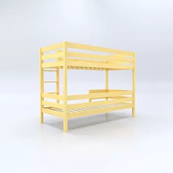 Кровать «Савушка-01», 2-ярусная, без окрашивания, 90х200 см
